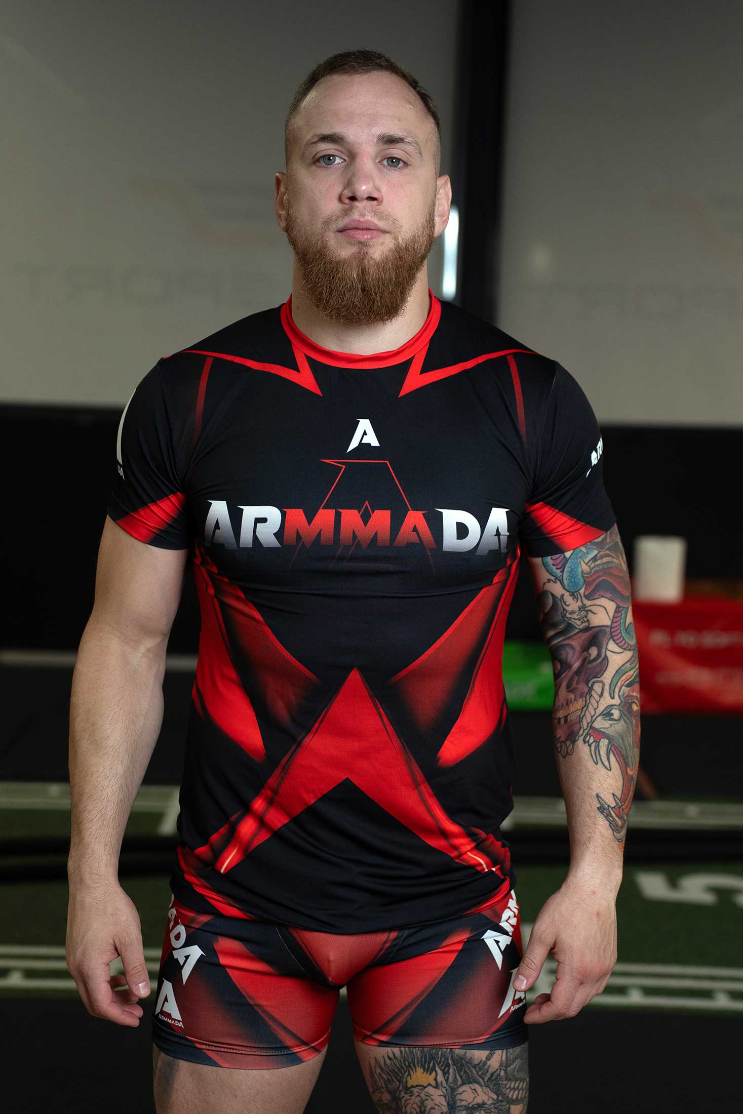 Armmada Rashguard - Crveni - Slika 2