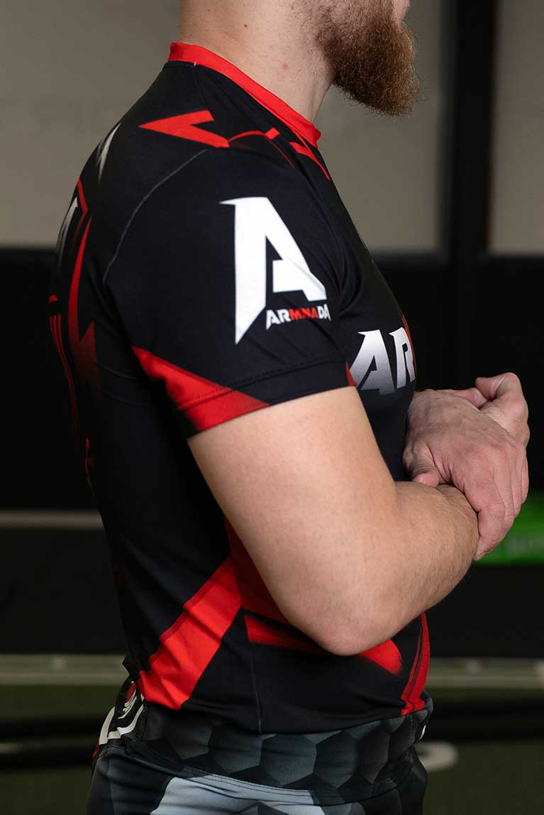 Armmada Rashguard - Crveni - Slika 5