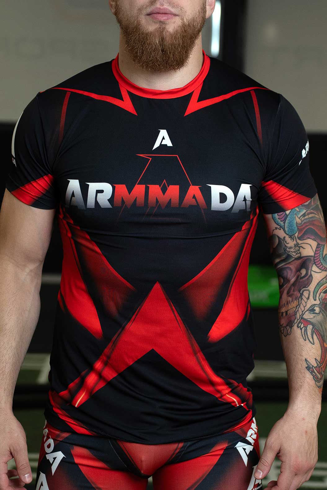 Armmada Rashguard - Crveni