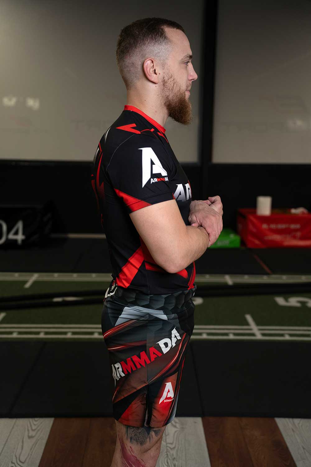 Armmada MMA Šorc, Regular - Crveni - Slika 4