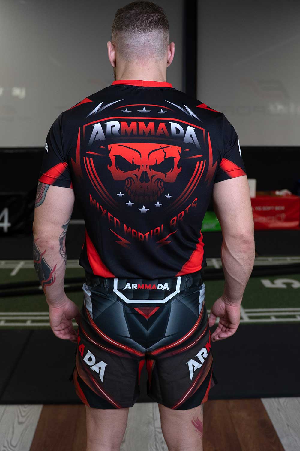 Armmada MMA Šorc, Regular - Crveni - Slika 5