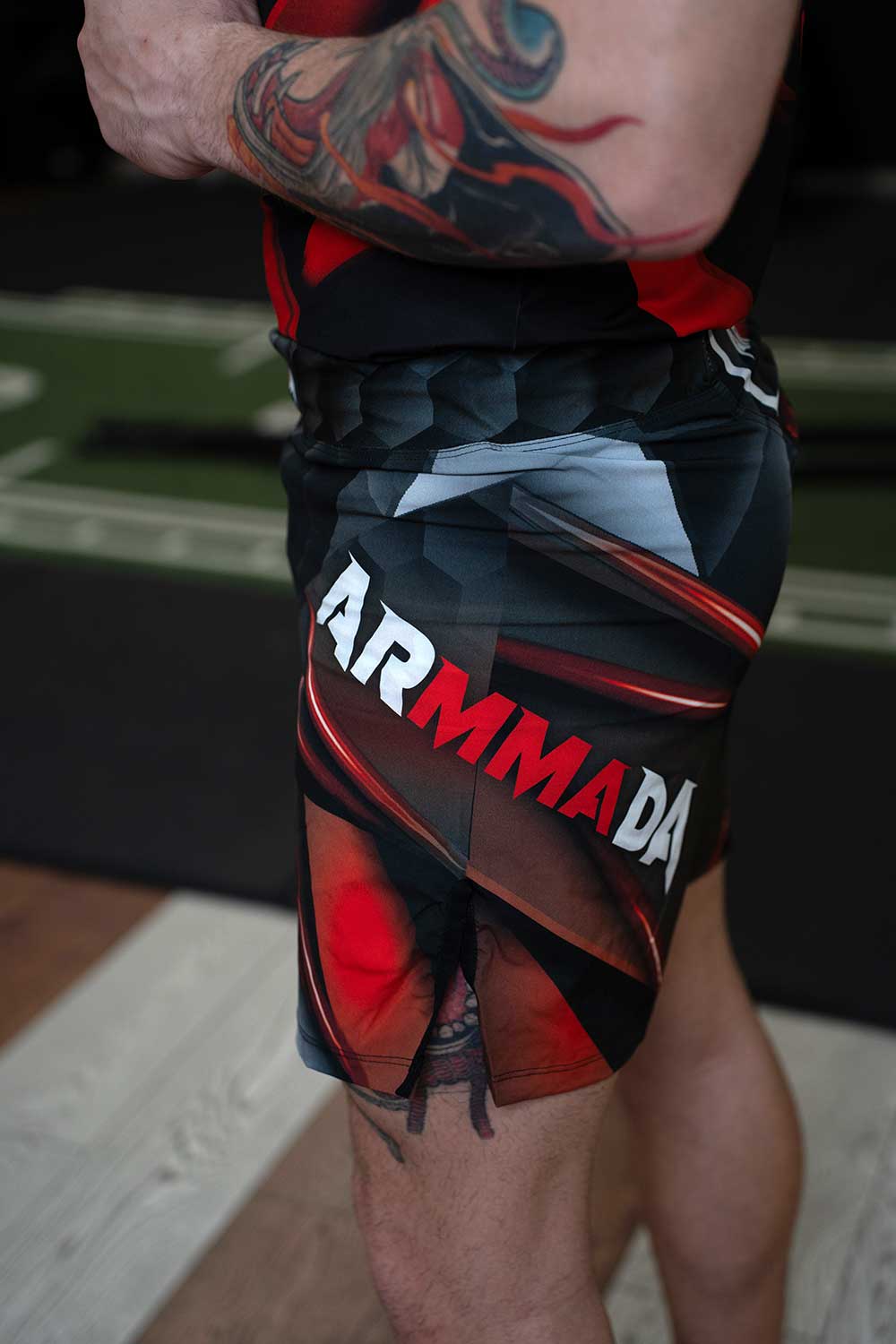 Armmada MMA Šorc, Regular - Crveni - Slika 7
