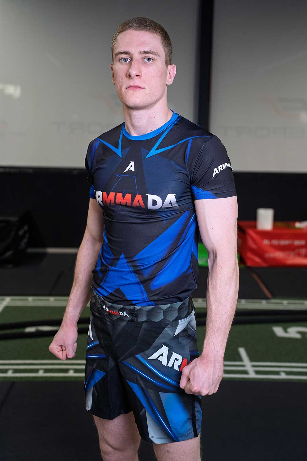 Armmada MMA Šorc, Regular - Plavi - Slika 2