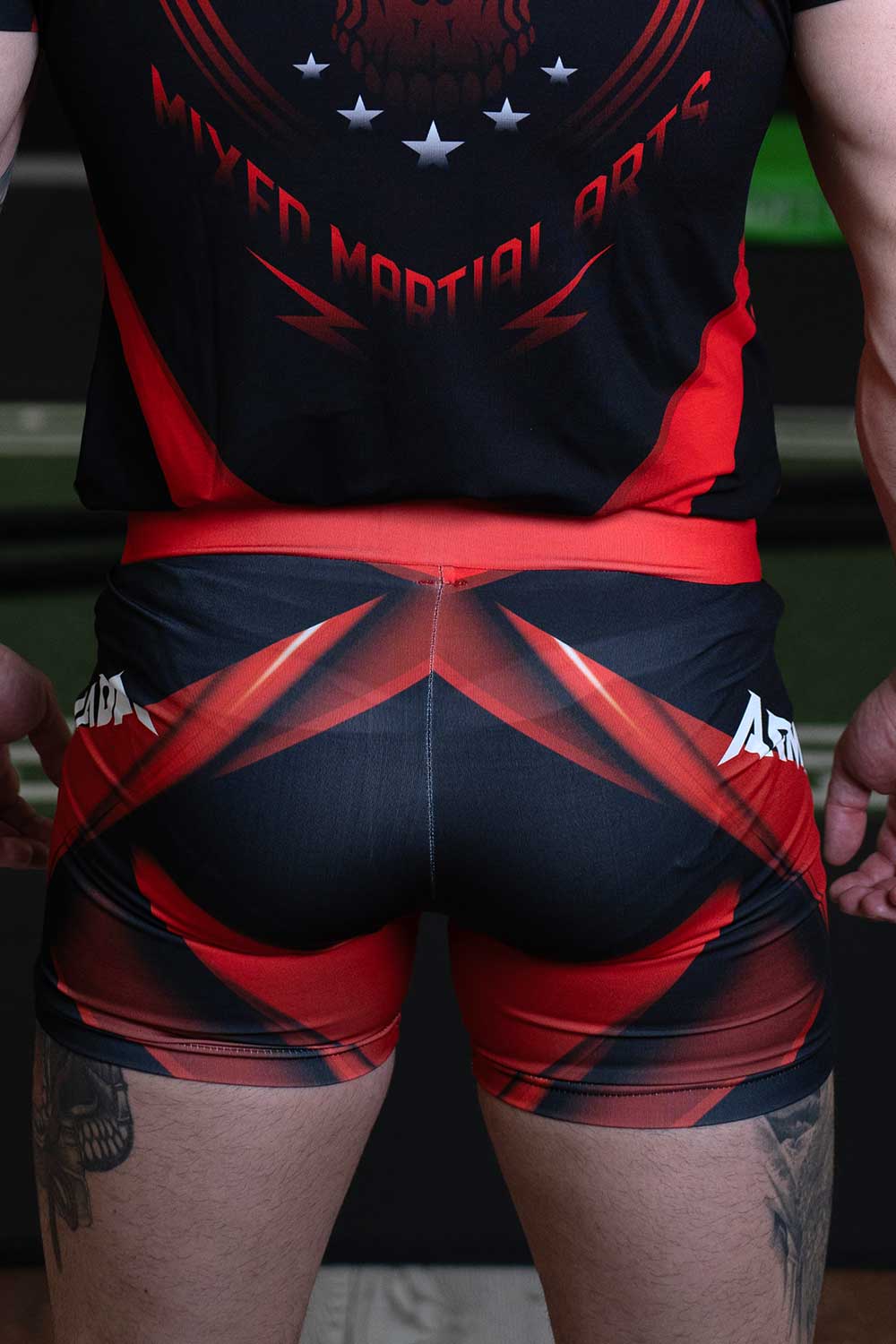 Armmada MMA Šorc, Uski - Crveni - Slika 2